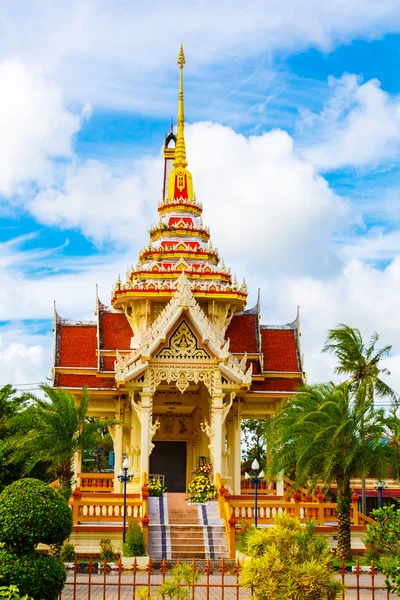 O templo Wat Chalong — Fotografia de Stock