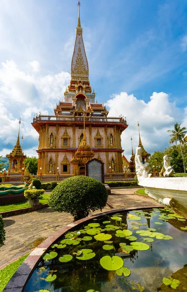 Tempelet Wat Chalong – stockfoto