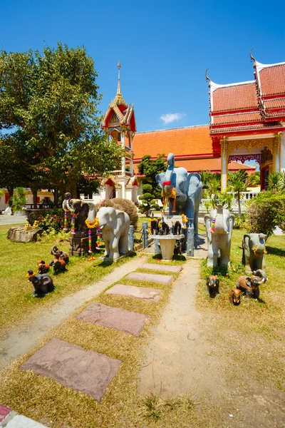 Gezi için Wat Chalong Tapınağı — Stok fotoğraf