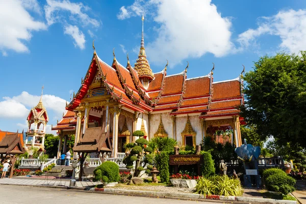 Ausflug zum Tempel wat chalong — Stockfoto