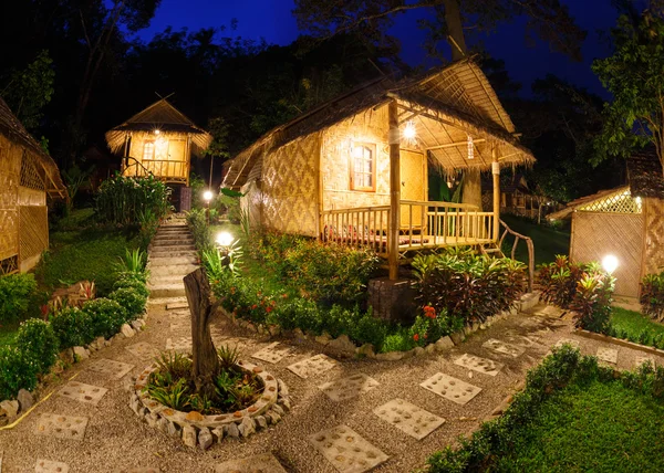 Bungalov konaklama için gece