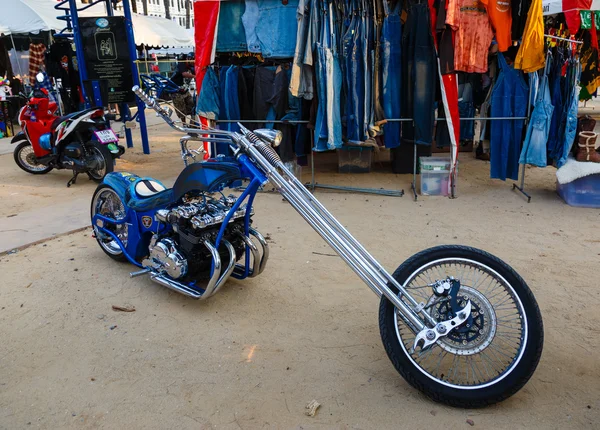 Annual festival of bikers on Phuket in Thailand — Stock Photo, Image