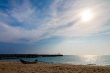 Deniz manzara Tayland, plaj