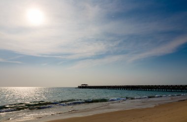 Deniz manzara Tayland, plaj