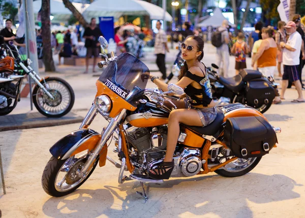 Annual festival of bikers on Phuket in Thailand — Stock Photo, Image