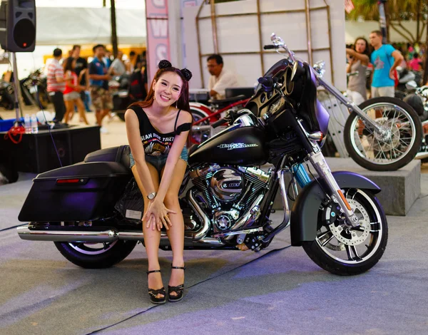Annual festival of bikers on Phuket in Thailand — Stock Photo, Image