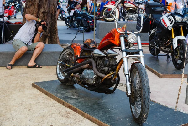Festival anual de motociclistas em Phuket na Tailândia — Fotografia de Stock