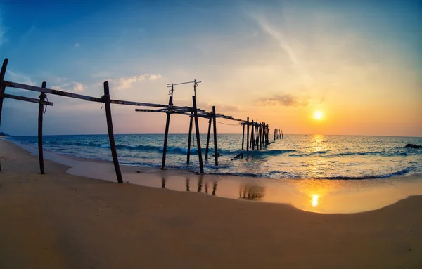 deniz kıyısı üzerinde düşüş