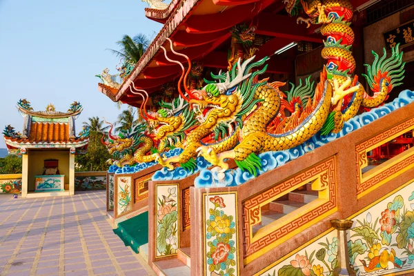 Celebration of the Chinese new year in the temple Saphan Hin — Stock Photo, Image