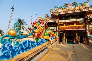  tapınağın Saphan Hin Çin Yeni Yılı kutlamaları