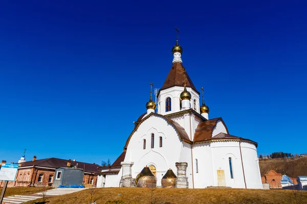 Krasnojarsk, Rusko - 2 dubna 2015: výlet do Uspenský m — Stock fotografie