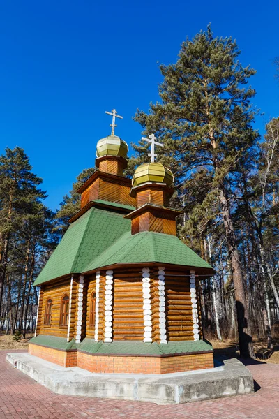 Krasnoyarsk, Rússia - 2 de abril de 2015: excursão ao m Uspensky — Fotografia de Stock