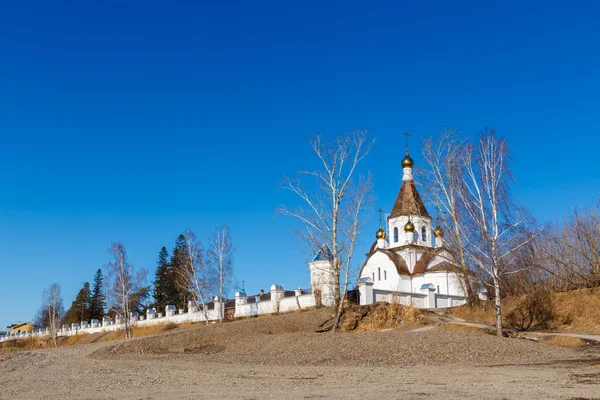 Krasnoyarsk, Rússia - 2 de abril de 2015: excursão ao m Uspensky — Fotografia de Stock