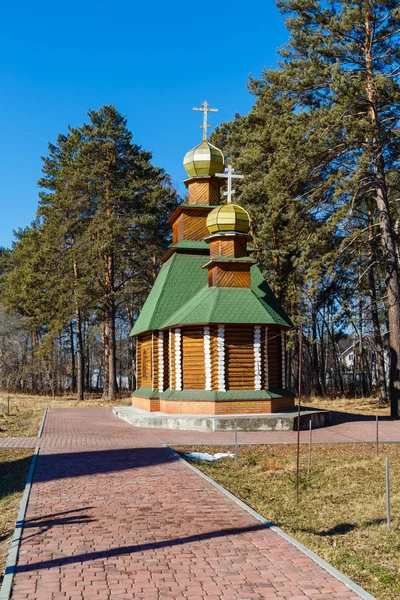 Krasnoyarsk, Russia - April 2, 2015: excursion to the Uspensky m — Stock Photo, Image