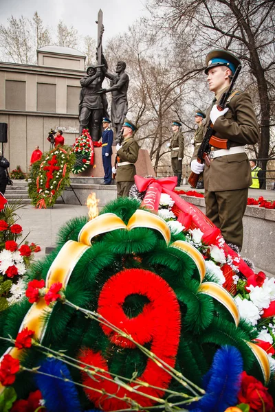 Celebration "A Victory Day 9maya", festive taming, festive parad — Stock Photo, Image