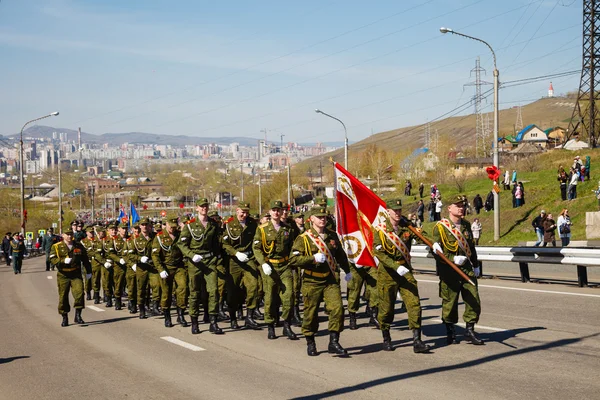 Celebration "A Victory Day on May 9" in Great to Patriotic war, — Stock Photo, Image