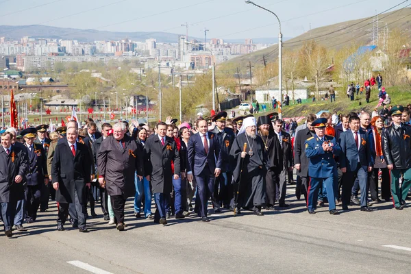 Celebration "A Victory Day on May 9" in Great to Patriotic war, — Stock Photo, Image