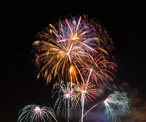 Fireworks celebration "Victory Day" Stock Picture