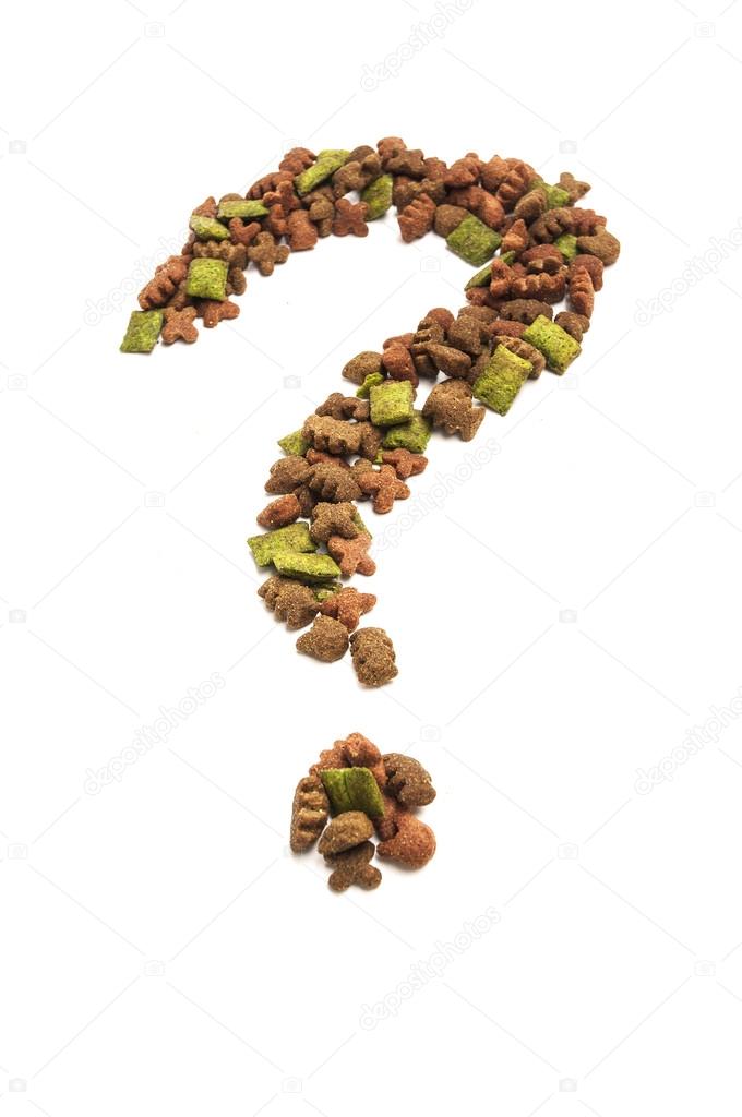 Dried food for dog or cat