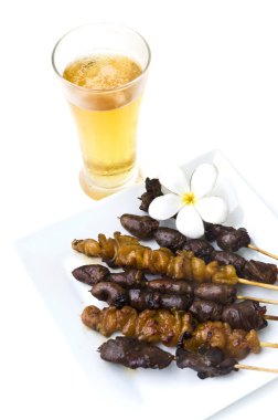 Bira ile tavuk Barbekü