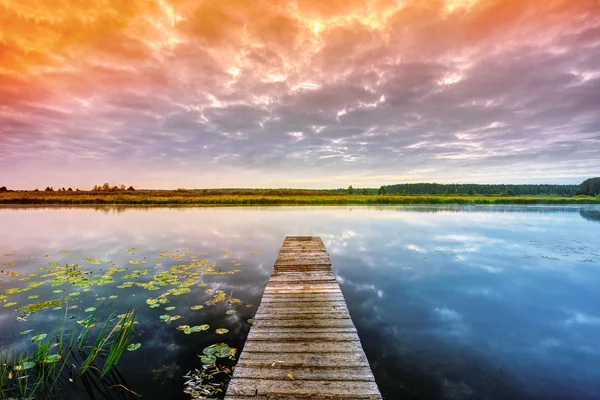 Calm River Nature Background