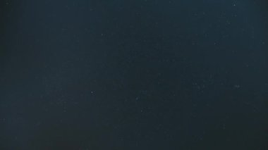 Gerçek Renkli Gece Yıldızları. Doğal Yıldızlı Gökyüzü Arkaplanı. Zaman Süreleri