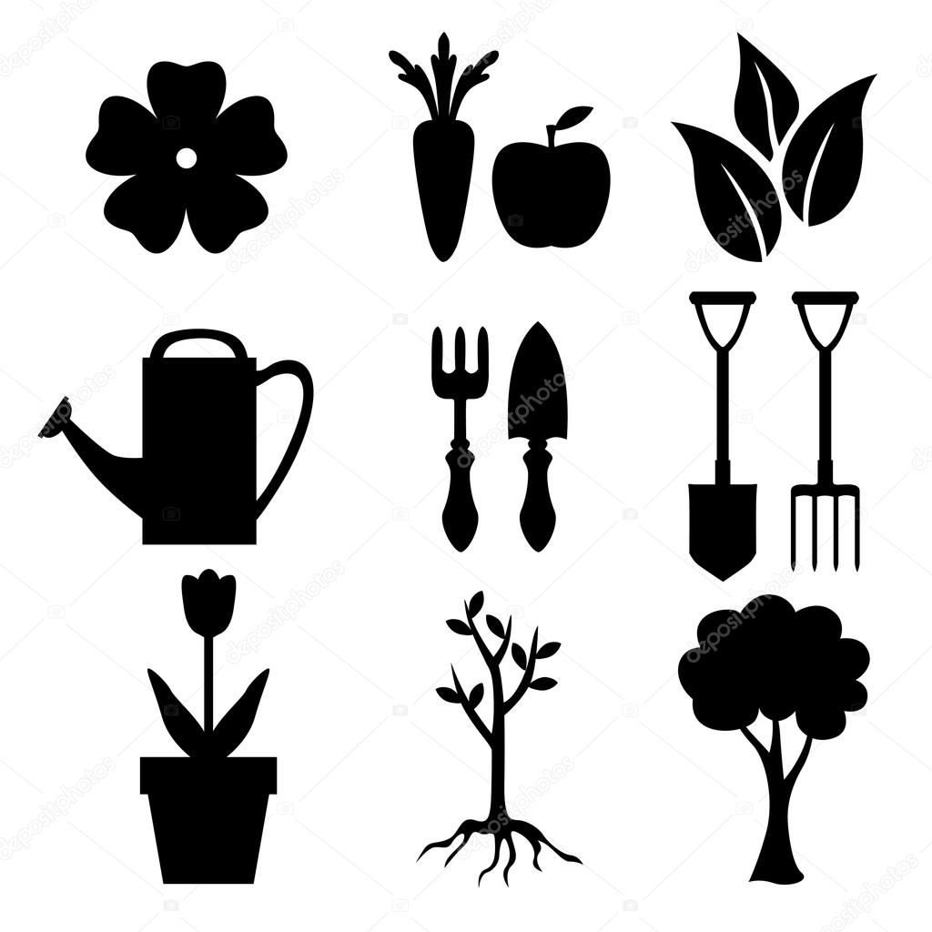 Free Free 241 Silhouette Flower Garden Svg SVG PNG EPS DXF File