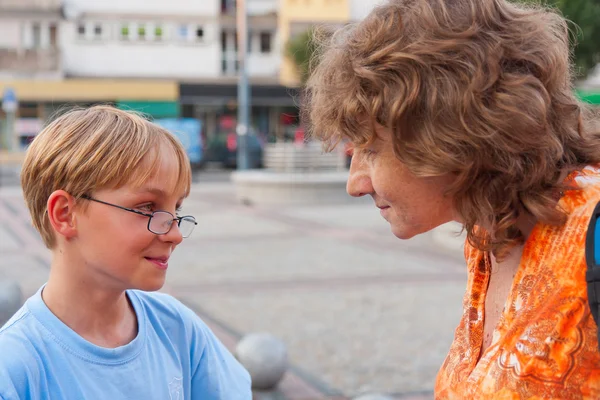 Mother and son — Stock Photo, Image