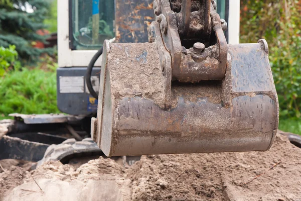 Kleiner Bagger — Stockfoto