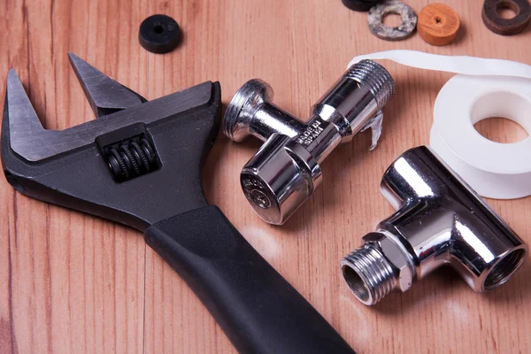 Plumbing tools — Stock Photo, Image