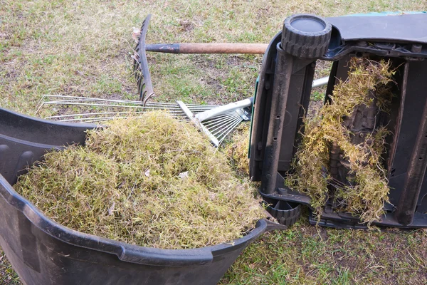 Frühjahrsgartenarbeit — Stockfoto