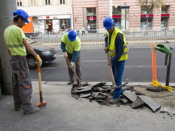 Trabalhadores — Fotografia de Stock