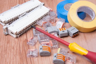 Elektrikli aletleri ve Aksamları kabloları ve Sigortalar Instalation sırasında