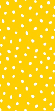 Hippi renkli, noktasız polka desenli. Rastgele el çizimleri olan düzensiz vektör soyut dokusu. EPS 10