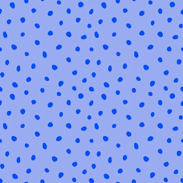 Modèle Pois Sans Couture Coloré Hipster Texture Abstraite Vectorielle Irrégulière — Image vectorielle