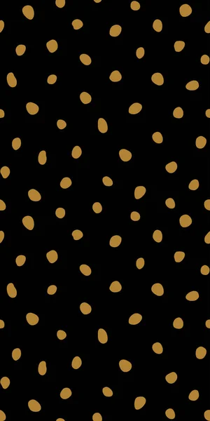 Hipster Monochroom Naadloos Polka Dot Patroon Vector Onregelmatige Abstracte Textuur — Stockvector