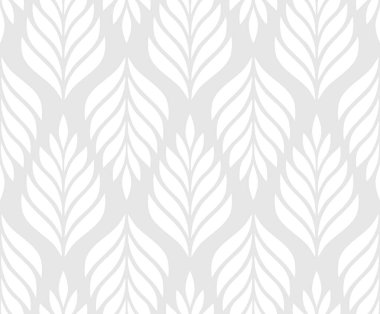 Vektör geometrik kusursuz desen. Yaprakları olan modern tarz çiçekli bir arka plan. EPS 10