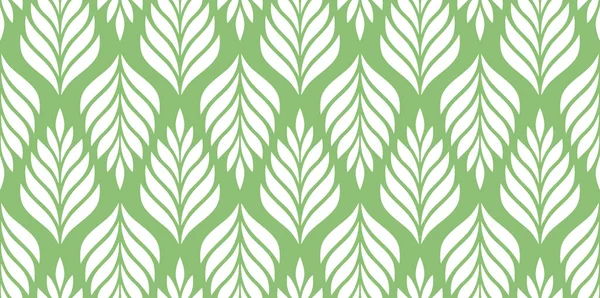 Vektorgeometrisches Nahtloses Muster Moderne Stilvolle Florale Hintergrund Mit Blättern Eps — Stockvektor