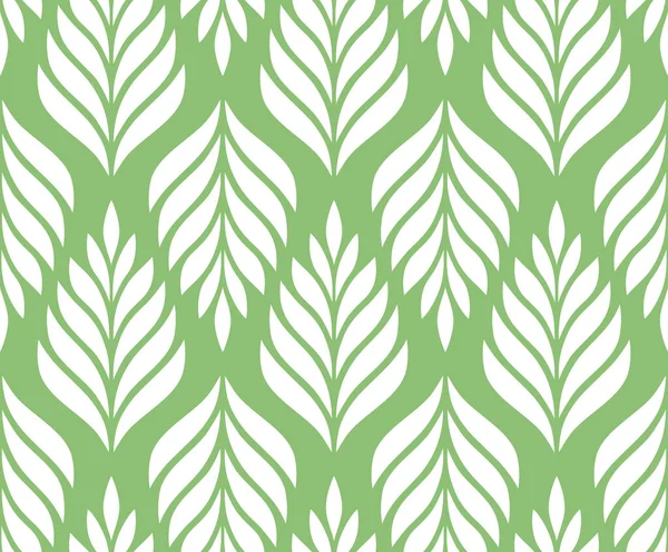 Patrón Geométrico Sin Costura Vectorial Fondo Floral Moderno Elegante Con — Vector de stock