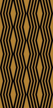 Eşkenar dörtgenli vektör geometrik kusursuz desen. Monokrom stil dokusu. EPS 10