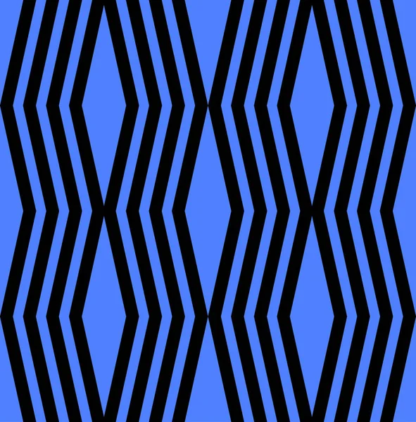 Векторный Геометрический Бесшовный Рисунок Ромбами Монохромная Стильная Текстура Eps — стоковый вектор