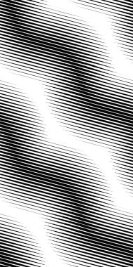 Kusursuz yarım ton dalgalı desen. Modaya uygun tek renkli çizgili doku. Modern vektör soyut arkaplanı.