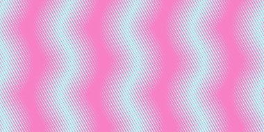 Kusursuz yarım ton dalgalı desen. Şık renkli çizgili bir doku. Modern vektör soyut arkaplanı. Vektör illüstrasyonu.