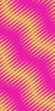 Kusursuz yarım ton dalgalı desen. Şık renkli çizgili bir doku. Modern vektör soyut arkaplanı. Vektör illüstrasyonu.