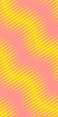 Kusursuz yarım ton dalgalı desen. Şık renkli çizgili bir doku. Modern vektör soyut arkaplanı. Vektör illüstrasyonu.