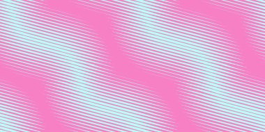 Kusursuz yarım ton dalgalı desen. Şık renkli çizgili bir doku. Modern vektör soyut arkaplanı. Vektör illüstrasyonu.