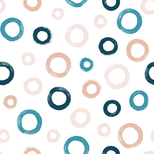 Cute Vector Seamless Pattern With Art Supplies. Colorful Doodle Objects On  Bright Blue Background With Light Dots And Circles. Brushes, Tubes With  Colors, Palettes And Other Artistic Accessories. Royalty Free SVG, Cliparts