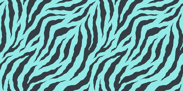 Zebra Monochroom Naadloos Patroon Vector Dierlijke Huidafdruk Fashion Stijlvolle Organische — Stockvector