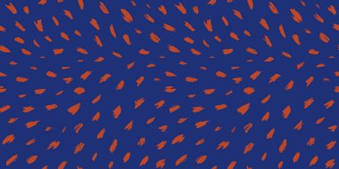 Fırça darbesi, el boyası, kusursuz desen. Hayvan derisi izi. Moda stili organik doku. EPS10