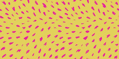 Fırça darbesi, el boyası, kusursuz desen. Hayvan derisi izi. Moda stili organik doku. EPS10